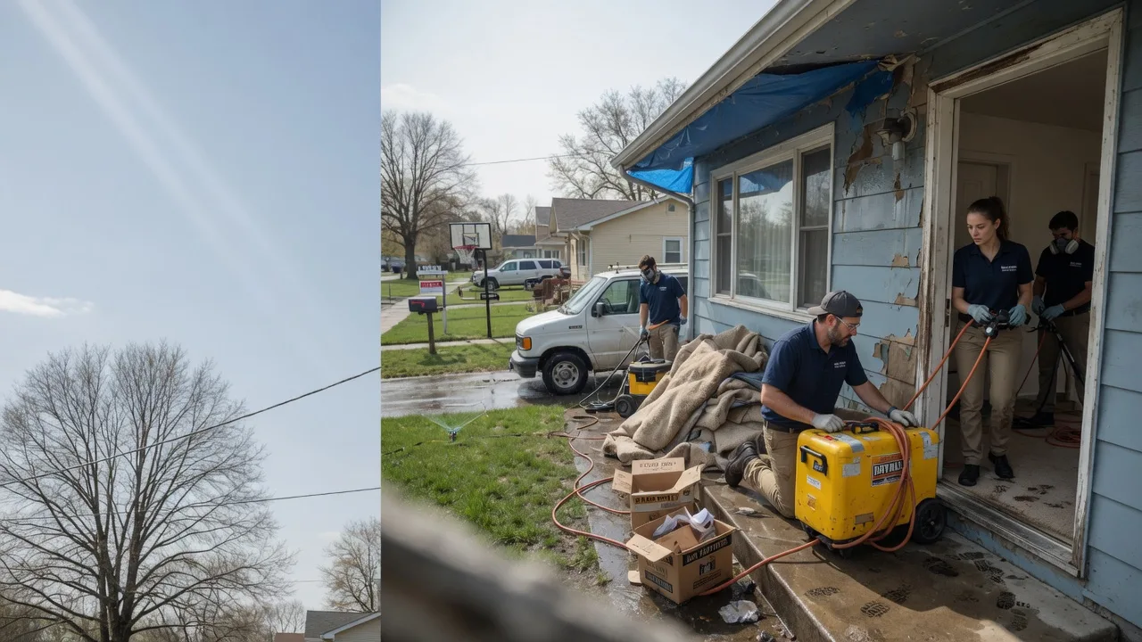 Basement Flood Cleanup in East Lansing, MI near me